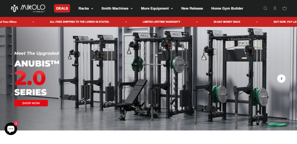 Fitness equipment companies of los angeles